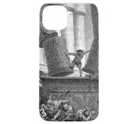La morte di Sansone Gustave Dore Stampa Pilastri rotti Custodia per iPhone 15 Plus