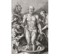 La morte di Seneca. Lucius Annaeus Seneca il Giovane c. 4 a.C. - 65 d.C. filosofo stoico romano. Fu accusato (probabilmente erroneamente) di essere coinvolto in un complotto per