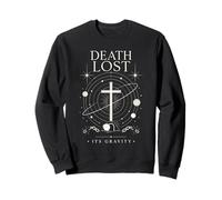 La Morte ha Perso la Sua gravità Celeste Cristiana Croce Design Felpa