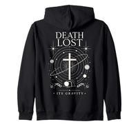 La Morte ha Perso la Sua gravità Celeste Cristiana Croce Design Felpa con Cappuccio