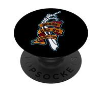 La morte non ha uno scheletro delle dita medie preferite PopSockets PopGrip Adesivo