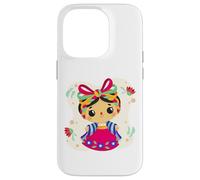 La Muñeca Lele | Símbolo Artesanal de Mexico Custodia per iPhone 14 Pro