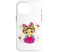 La Muñeca Lele | Símbolo Artesanal de Mexico Custodia per iPhone 16 Pro Max