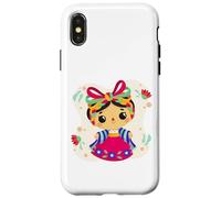 La Muñeca Lele | Símbolo Artesanal de Mexico Custodia per iPhone X/XS