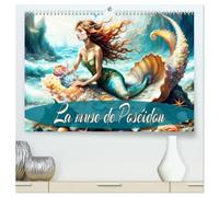 La muse de Poséidon (Calendrier mural haut de gamme 2027 DIN A2 vertical), CALVENDO calendrier mensuel: Une année avec une sirène enchanteresse sur la plage.