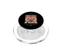 La musica country è il mio amore per San Valentino PopSockets PopGrip per MagSafe