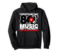 La Musica degli Anni '80 è Il miglior Meme Amante della musi Felpa con Cappuccio