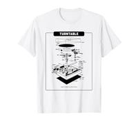 La Musica del Giradischi Fa Battere Il Mio Cuore (Grafica Giradischi) Maglietta