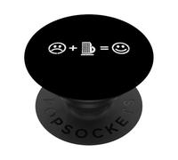 La musica di cetra rende felice fan amante dei giocatori di cetra PopSockets PopGrip Adesivo