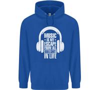 La Musica È La Mia Fuga Dalla Vita B/S Danza Felpa Uomo