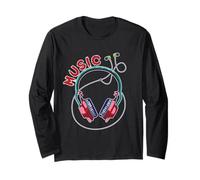 La Musica è nelle Cuffie Air Maglia a Manica