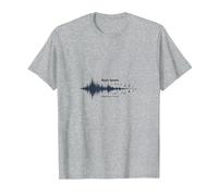 La Musica Parla ciò Che Le Parole Non Possono - Soundwave Maglietta, Uomo, Grigio Melange, L