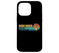 La musica rock è la mia terapia retrò rock and roll Custodia per iPhone 14 Pro Max