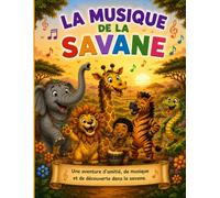 la musique de la savane: histoire - Coloriage