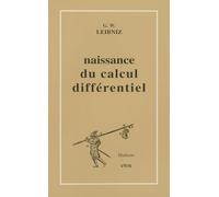 La Naissance Du Calcul Differentiel: 26 Articles Des Acta Eruditorum