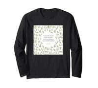 La Natura Botanica della Felce Non affretta Lao Tzu Maglia a Manica