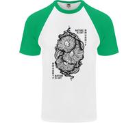 La Natura È Arte Funghi Micologia Maglietta A Maniche Corte Da Baseball Per Uomo