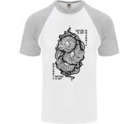 La Natura È Arte Funghi Micologia Maglietta A Maniche Corte Da Baseball Per Uomo