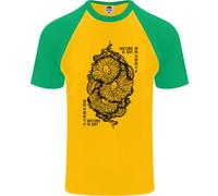 La Natura È Arte Funghi Micologia Maglietta A Maniche Corte Da Baseball Per Uomo