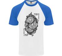 La Natura È Arte Funghi Micologia Maglietta A Maniche Corte Da Baseball Per Uomo