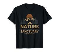 La Natura è Il Mio santuario Salmo 23 2 3 Camping Maglietta