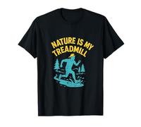 La natura è il mio tapis roulant Trail Running Graphic Maglietta