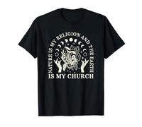 La Natura è la mia Religione e la Terra è la mia Chiesa Maglietta