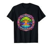 La Natura è la mia Religione La Terra è la mia Chiesa Mandala Albero Maglietta