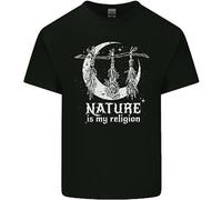 La Natura È La Mia Religione Maglietta Da Strega Di Halloween Per Bambini