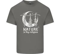 La Natura È La Mia Religione Maglietta Da Strega Di Halloween Per Bambini