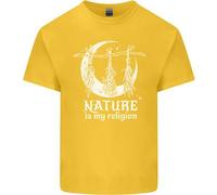 La Natura È La Mia Religione Maglietta Da Strega Di Halloween Per Bambini