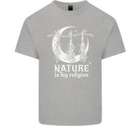 La Natura È La Mia Religione Maglietta Da Strega Di Halloween Per Bambini