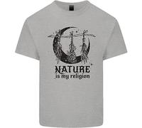 La Natura È La Mia Religione Maglietta Di Halloween Per Bambini