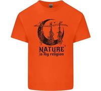 La Natura È La Mia Religione Maglietta Di Halloween Per Bambini