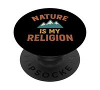 La natura è la mia religione PopSockets PopGrip Adesivo