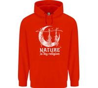 La Natura È La Mia Religione Strega Halloween Felpa Uomo