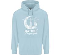 La Natura È La Mia Religione Strega Halloween Felpa Uomo