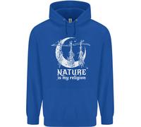 La Natura È La Mia Religione Strega Halloween Felpa Uomo