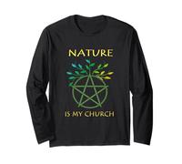 La Natura è la mia Stregoneria della Chiesa Wiccan Witch Maglia a Manica
