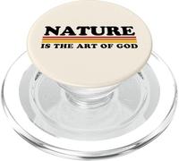 La natura è l'arte di Dio PopSockets PopGrip per MagSafe