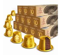 La Natura Lifestyle | 120 capsule da caffè CREMA in alluminio, 100% riciclabili, capsule da caffè compatibili con Nespresso®*