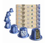 La Natura Lifestyle 120 x tè Earl Grey and Citrus in capsule di alluminio, compatibili con macchine a capsule Nespresso®³, 100% riciclabile, tè nero al bergamotto