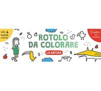 La natura. Rotolo da colorare. Ediz. illustrata. Con 4 matite colorate
