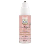 LA NATURA SO BIO Etic| Siero Rosa Brillante Rivitalizzante - Prezioso Argan Pelle matura | Fermezza, Vitalità ed Eclat | Olio di Argan | Collagene vegetale | 99% di origine naturale | Made in Francia|
