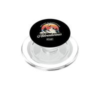 La natura sta evocando un cuore avventuroso PopSockets PopGrip per MagSafe