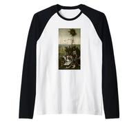 La Nave dei folli di Hieronymus Bosch (1500) Maglia con Maniche Raglan