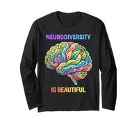 La neurodiversità è Una Bella consapevolezza del Cervello Maglia a Manica