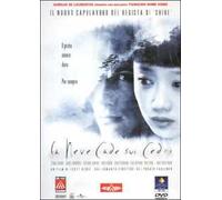 La neve cade sui cedri