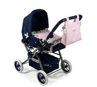 La Nina - cucù con Ruote Navy Anatra, 83 x 48 x 86 cm, 60419