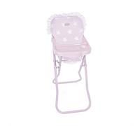 La Nina- Seggiolone Vassoio Carlota (27 x 61 x 35 Cm) Stelle Bambole, Colore Rosa, 33 x 26 x 60 cm, 60406